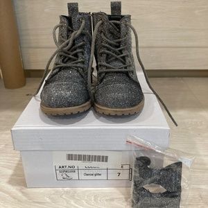 Pipperdoodles Charcoal Haze Boots Toddler Boots Toddler size 7